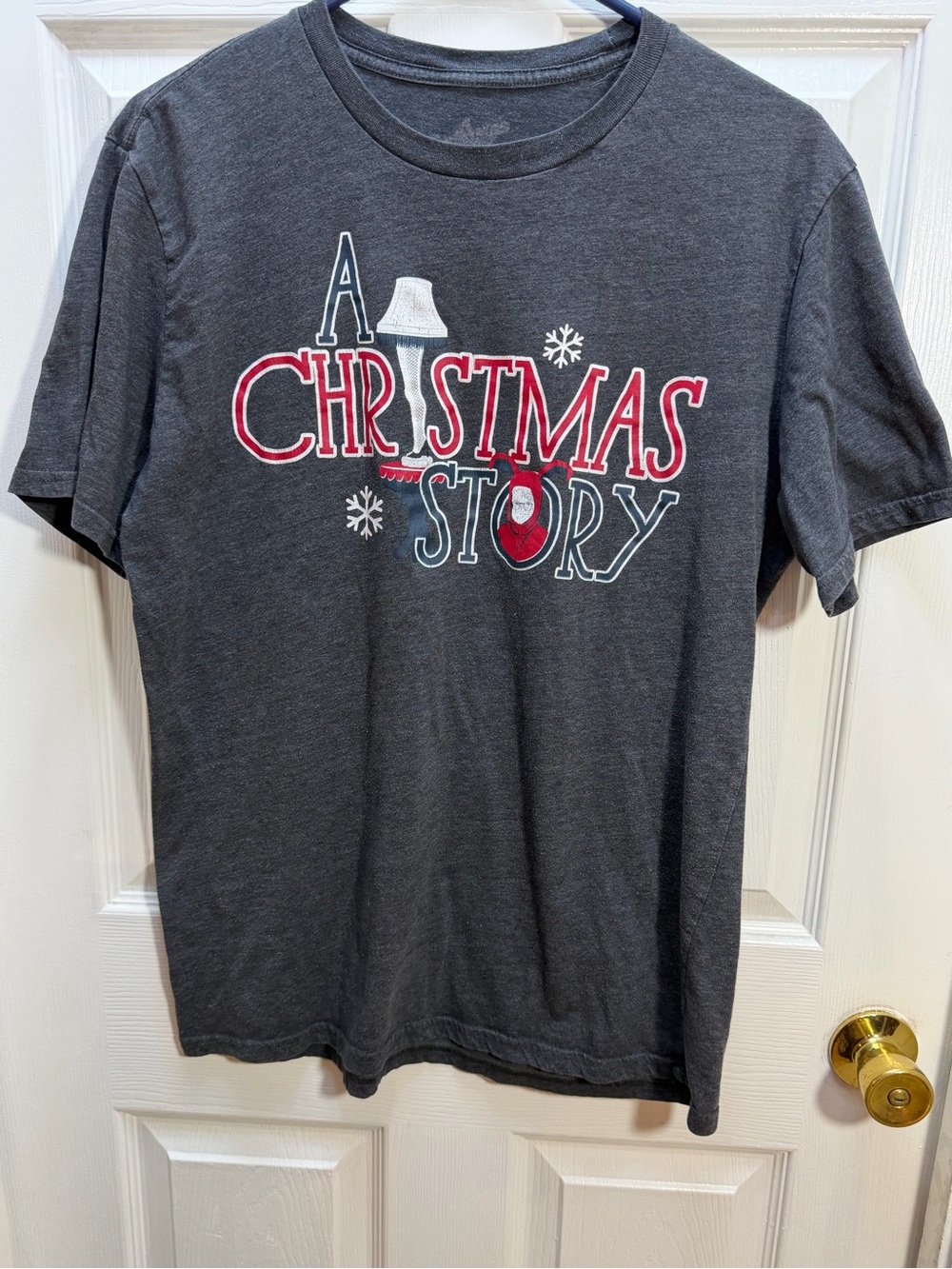 A Christmas Story Short Sleeve Tee - Charcoal